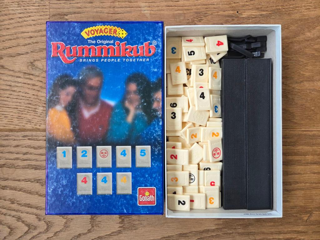 RUMMIKUB THE ORIGINAL, Een of twee spelers, Ophalen of Verzenden, Zo goed als nieuw, Goliath
