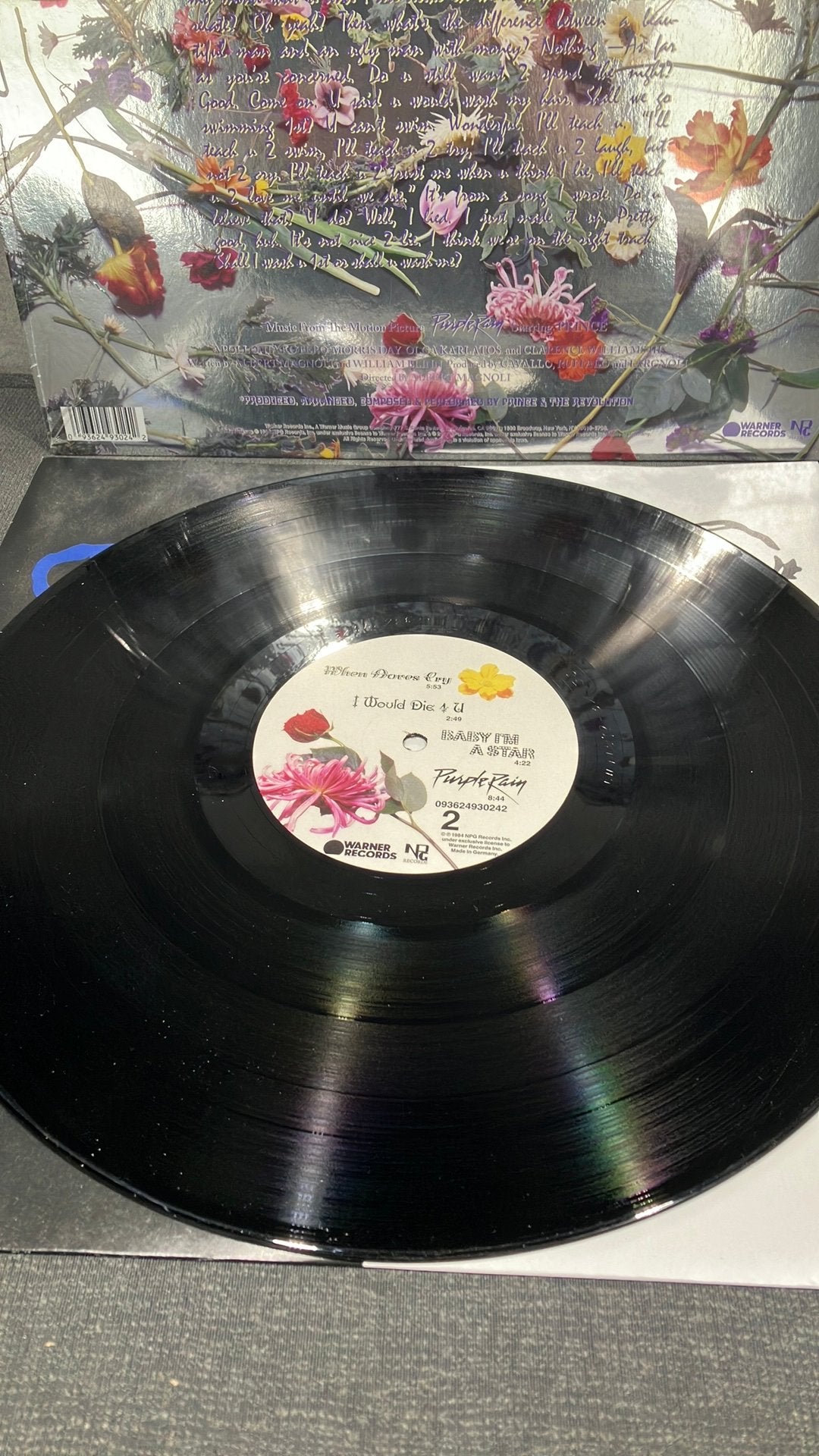 Prince - Purple Rain, Inclusief binnenhoes, Ophalen of Verzenden, Zo goed als nieuw, 12 inch