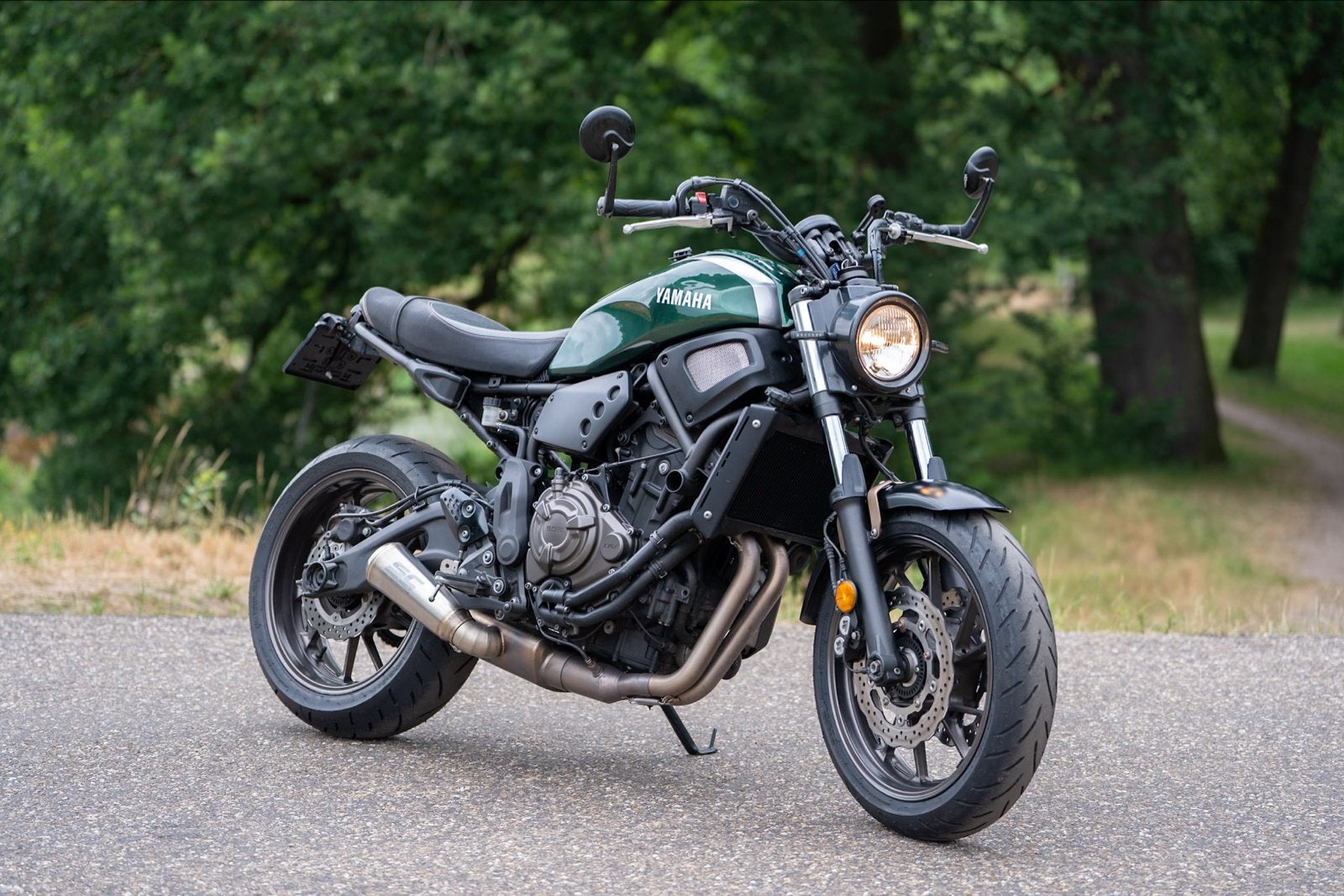 Yamaha XSR700 A2 35KW- Groen, SC Project uitlaat, ABS, Motoren, Motoren | Yamaha, 700 cc, 2 cilinders, Gebruikt, Particulier