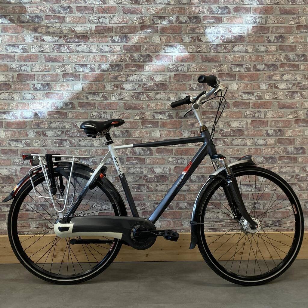Gazelle Eclipse 8 versn. met Rollerbrakes, Ophalen, Gebruikt, Versnellingen, 57 tot 61 cm