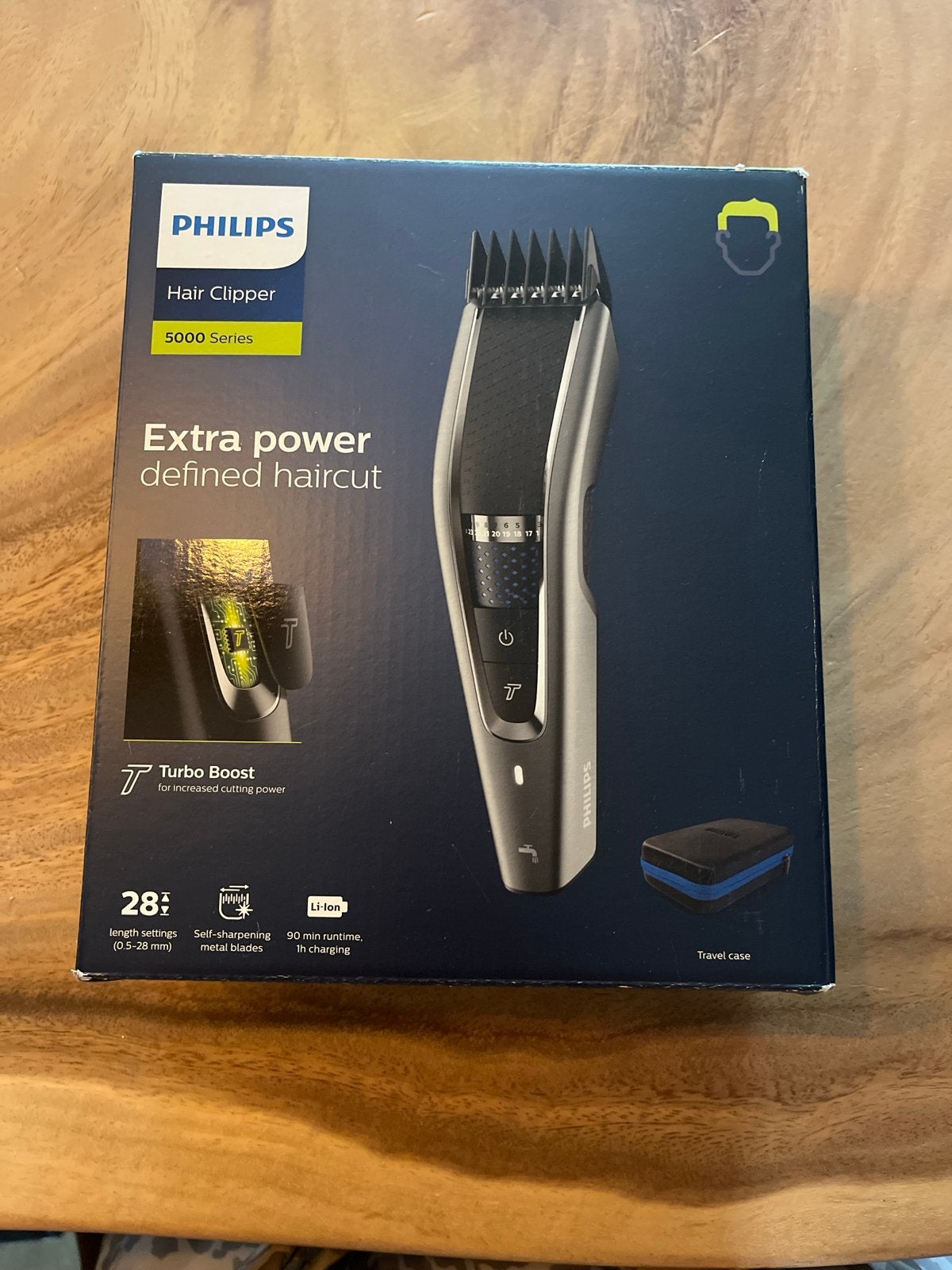 Philips Series 5000 Haartrimmer - Nieuw in doos, Witgoed en Apparatuur, Ophalen of Verzenden, Nieuw, Haarverzorging
