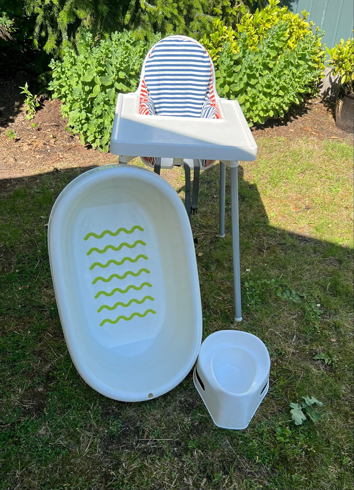Ikea kinderstoel, babybadje en potje, Ophalen, Gebruikt, Overige typen