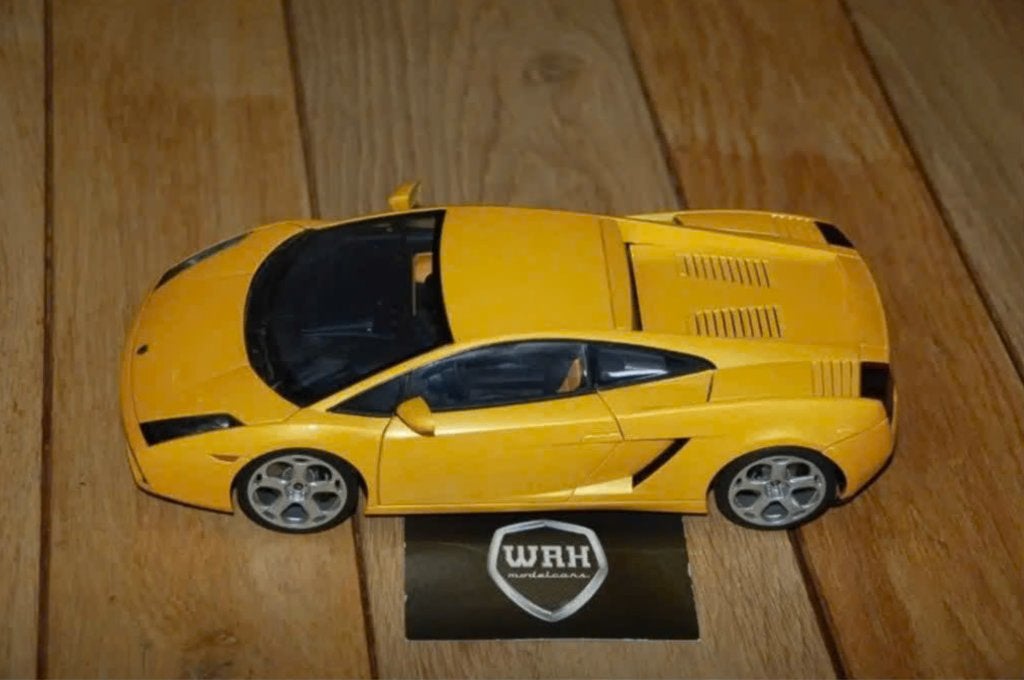 1:18 LAMBORGHINI GALLARDO coupe yellow Autoart no box WRH, Verzenden, Zo goed als nieuw, Auto, Autoart