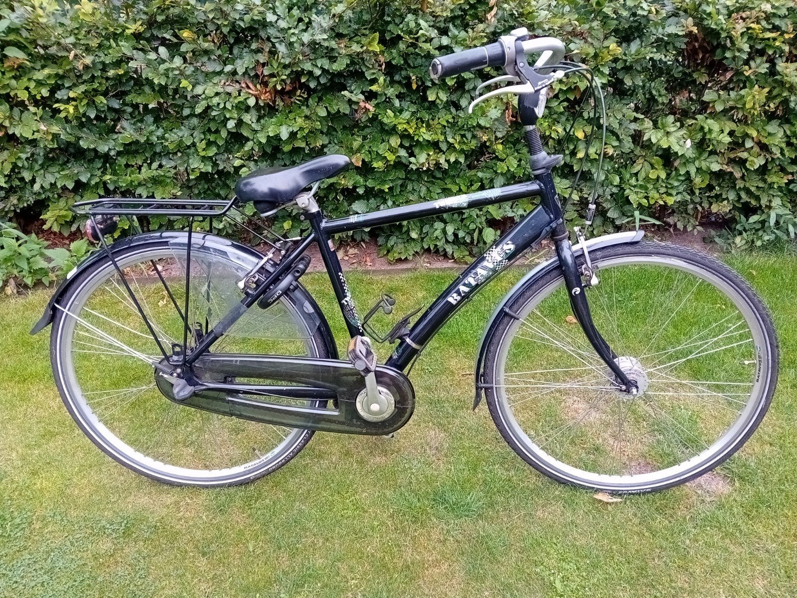 Batavus Twister 28 inch Donkerblauw, Gebruikt, Versnellingen, Batavus, Trommelrem