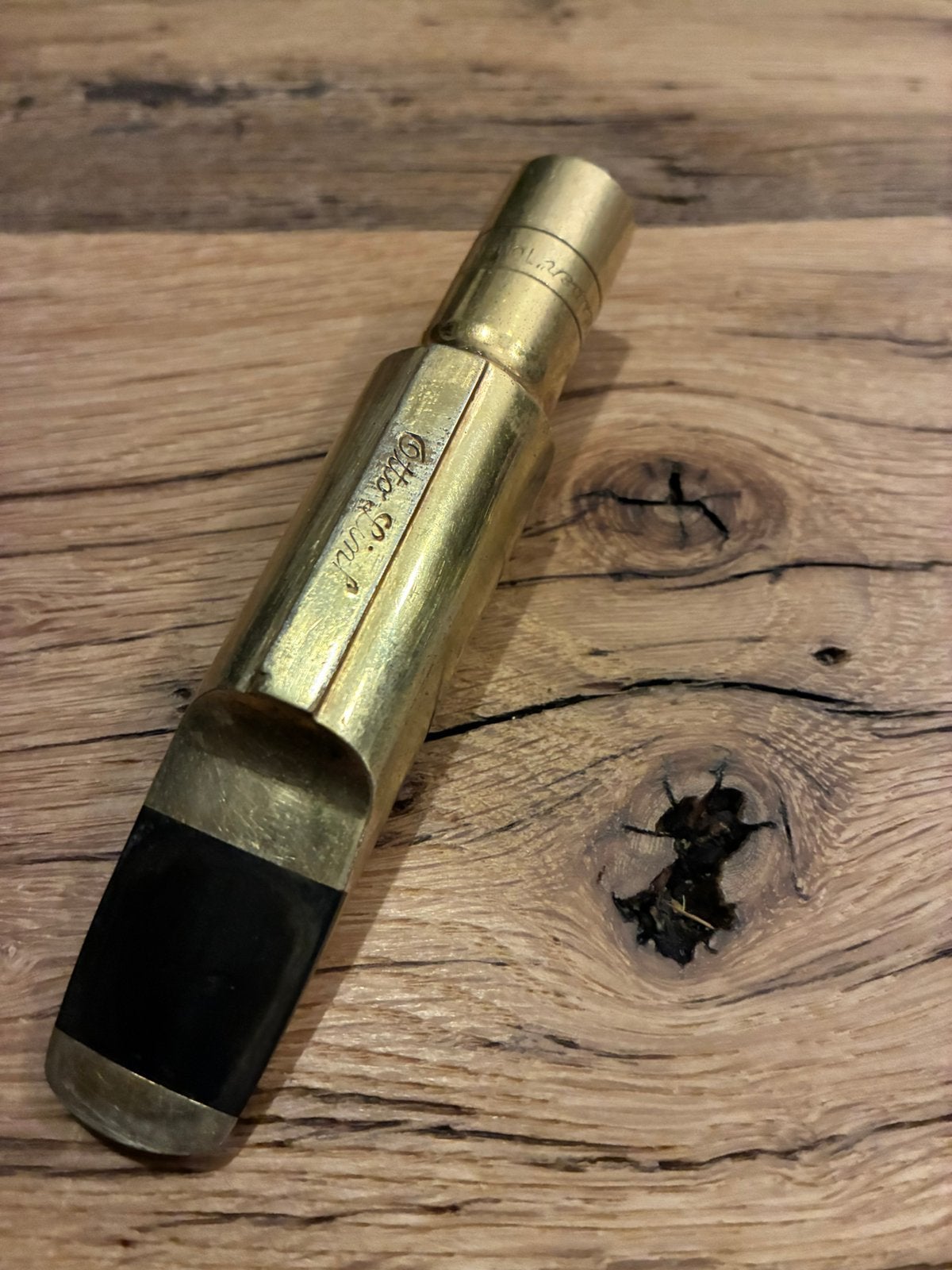 OTTO LINK 8* bariton sax mondstuk, Muziek en Instrumenten, Ophalen of Verzenden, Gebruikt, Bariton