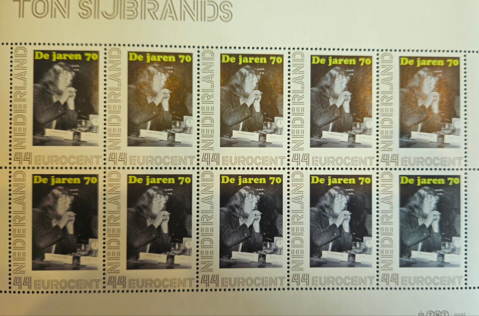 Nostalgie Vintage TON SIJBRANDS Laag verzendtarief, Ophalen of Verzenden, Na 1940, Postfris