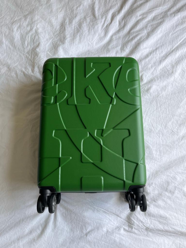 Heineken Koffer Groen - Handbagage, Ophalen, 50 tot 60 cm, Hard kunststof, 35 tot 45 cm