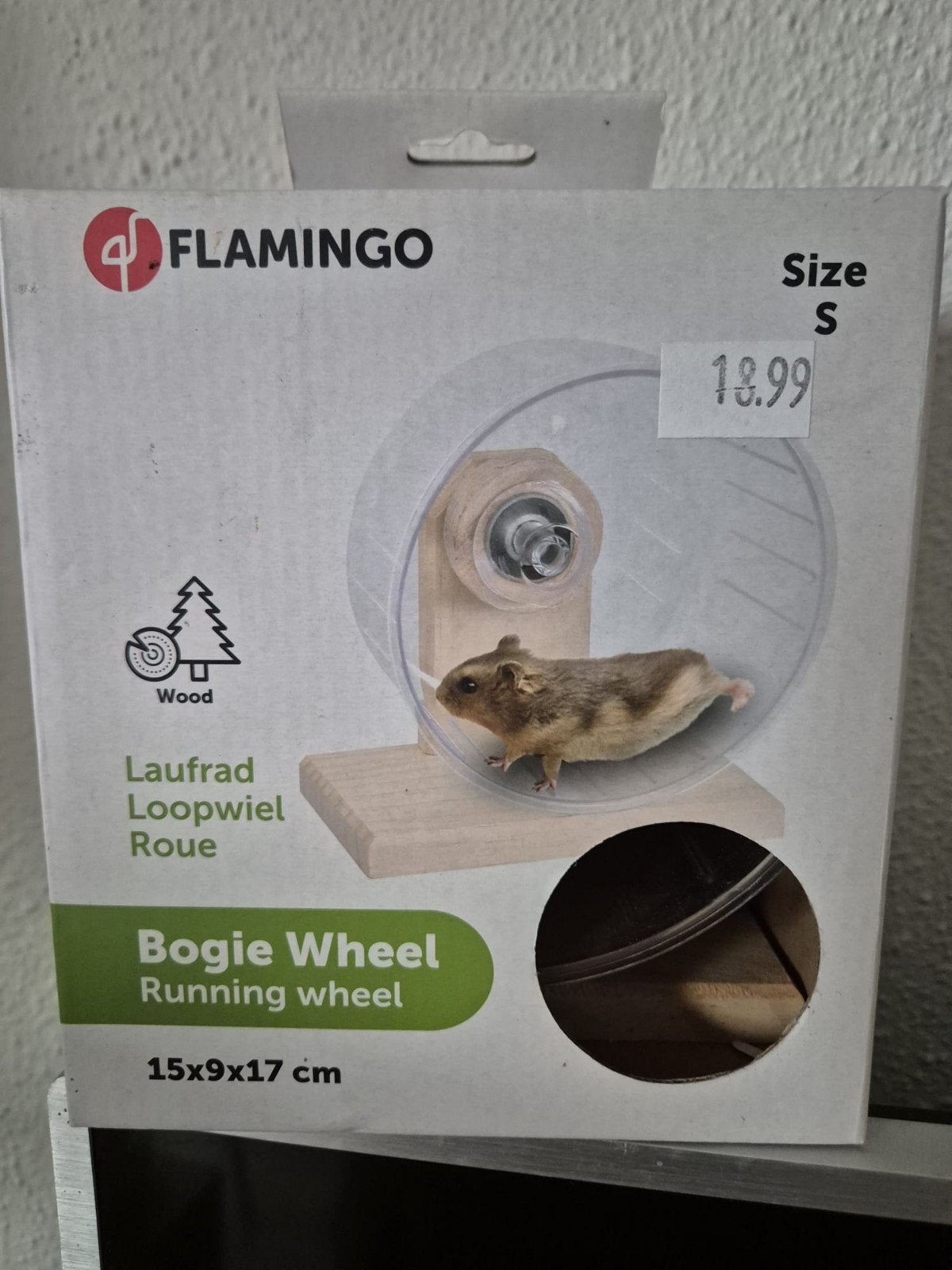 flamingo bogie wheel en gele roller ball loopbal, Ophalen, Nieuw, Loopwiel of Rad