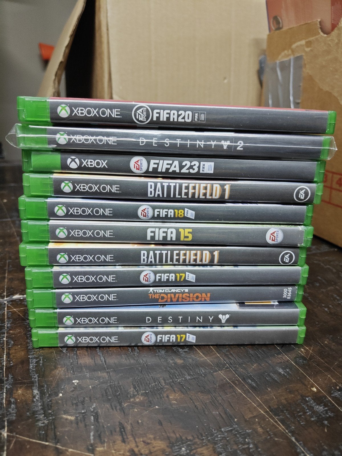 PARTIJ 11 Xbox One games spelletjes, Spelcomputers en Games, Online, Gebruikt, Electronic Arts, Activision, Ubisoft, Onbekend, raadpleeg de gamehoesjes voor details.