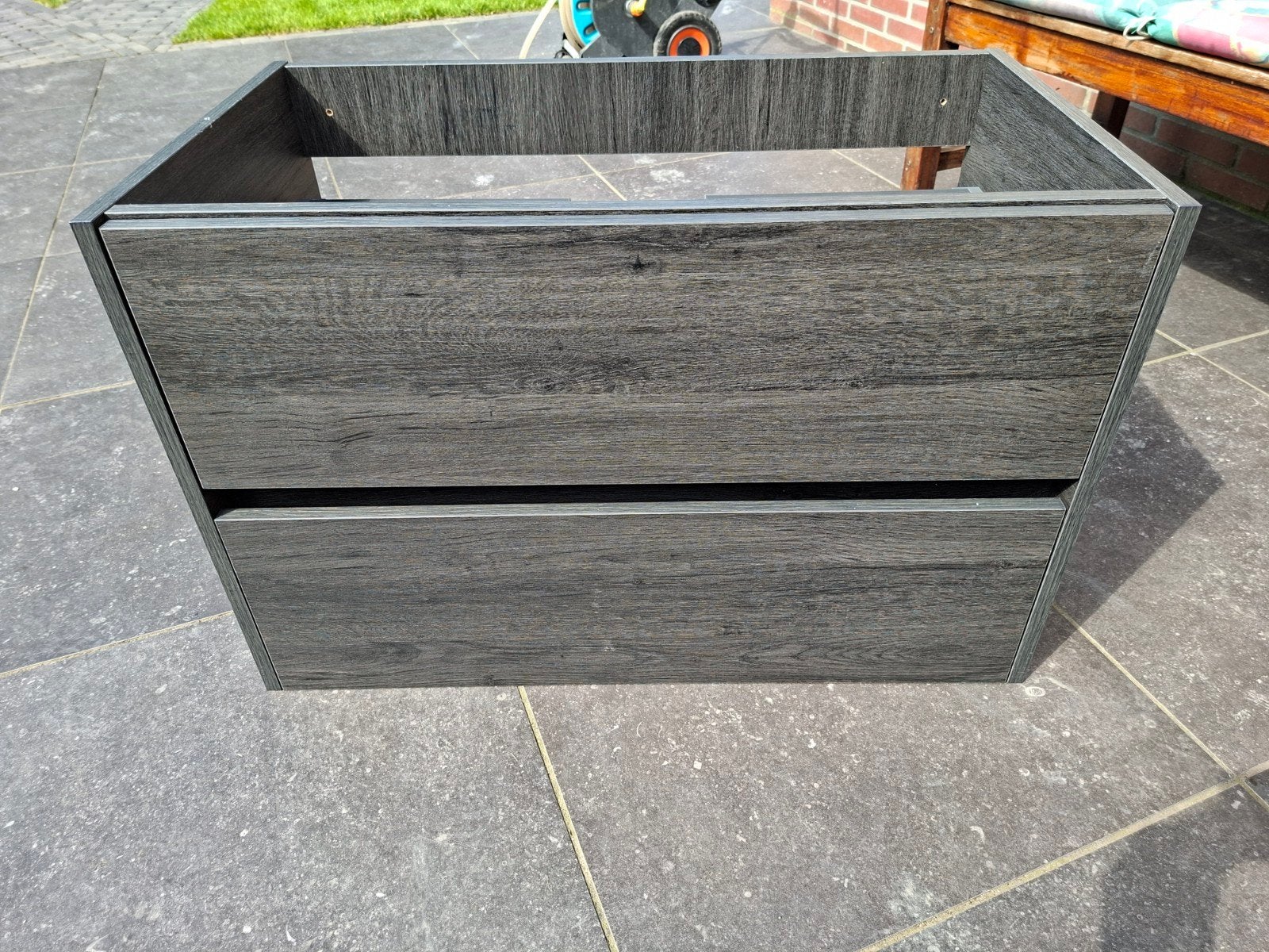 Wastafelonderkast met 2 lades - Nieuw in doos, Huis en Inrichting, Ophalen, Nieuw, 50 tot 100 cm, Minder dan 100 cm