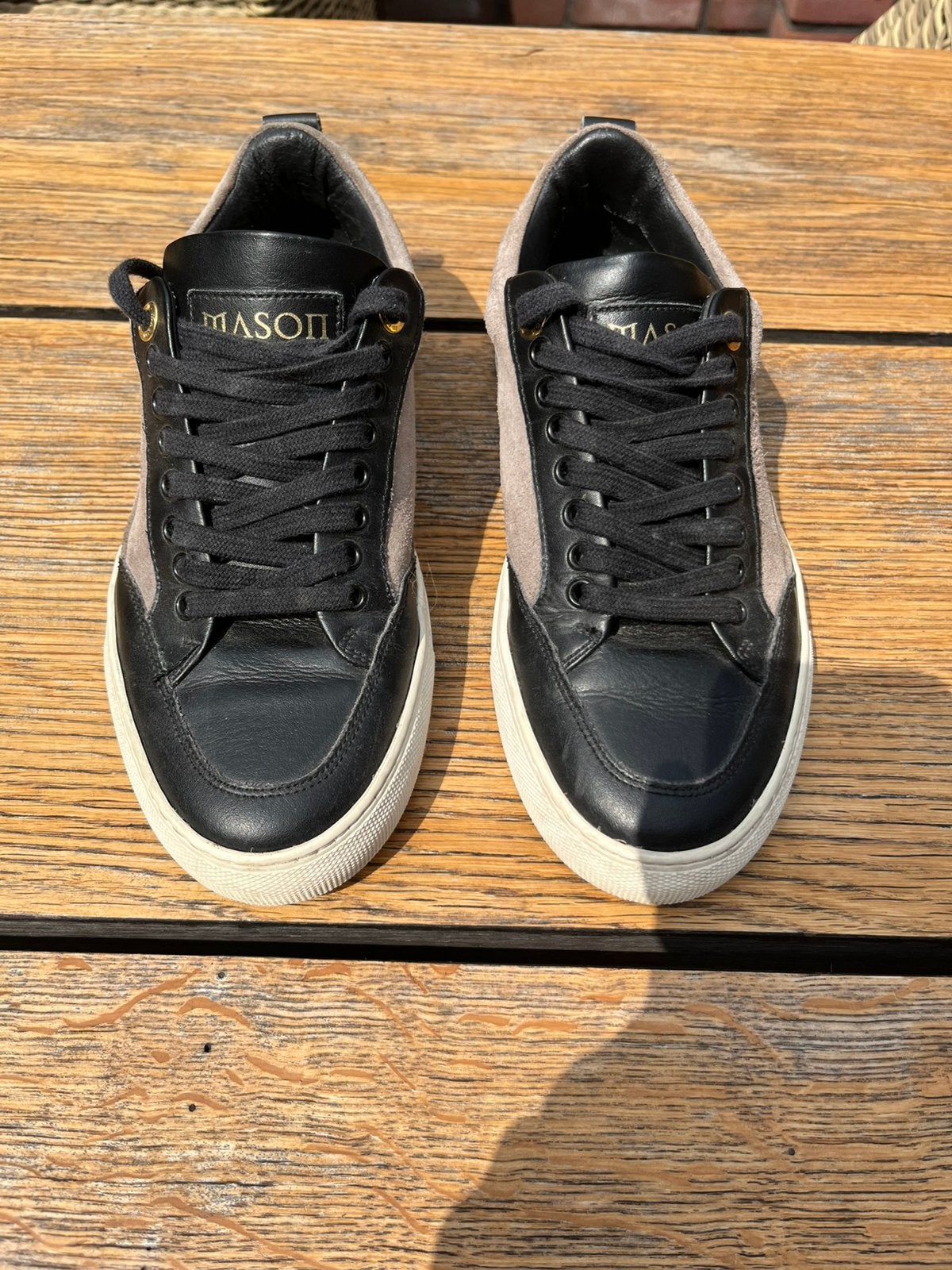 Mason garments sneakers, Zwart, Ophalen of Verzenden, Sneakers of Gympen, Zo goed als nieuw