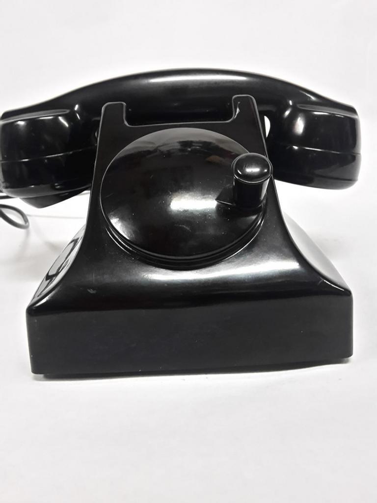 Bakelieten telefoon van telefooncentrale, Telecommunicatie, Vaste telefoons | Handsets en Draadloos, Ophalen of Verzenden, Gebruikt