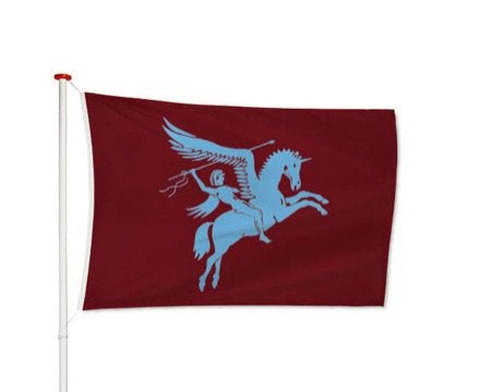Airborne vlag van 70 x 100 cm, Diversen, Ophalen of Verzenden