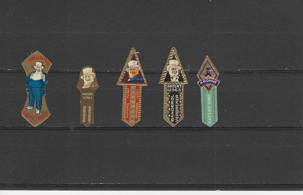klassiek blad 413   ABONNE sigarenbanden, Ophalen of Verzenden, Zo goed als nieuw, Sigarenbandjes