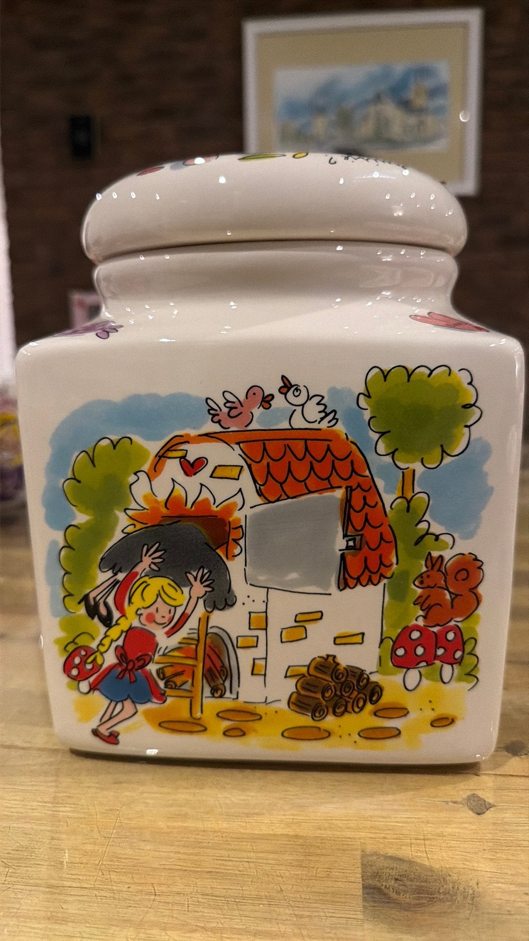 Blijd Amsterdam - Efteling serie snoeppot groot, Verzamelen, Ophalen of Verzenden