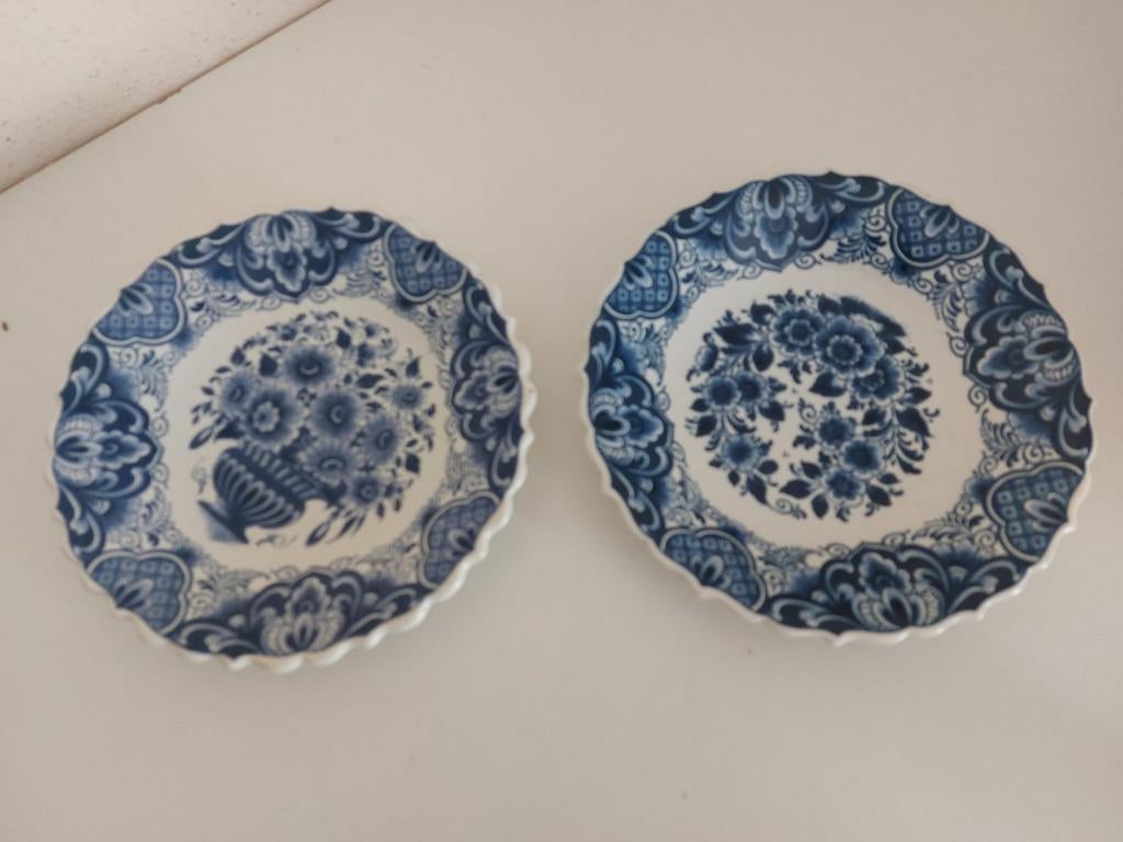 Delfs blauwe bordjes, Antiek en Kunst, Ophalen of Verzenden