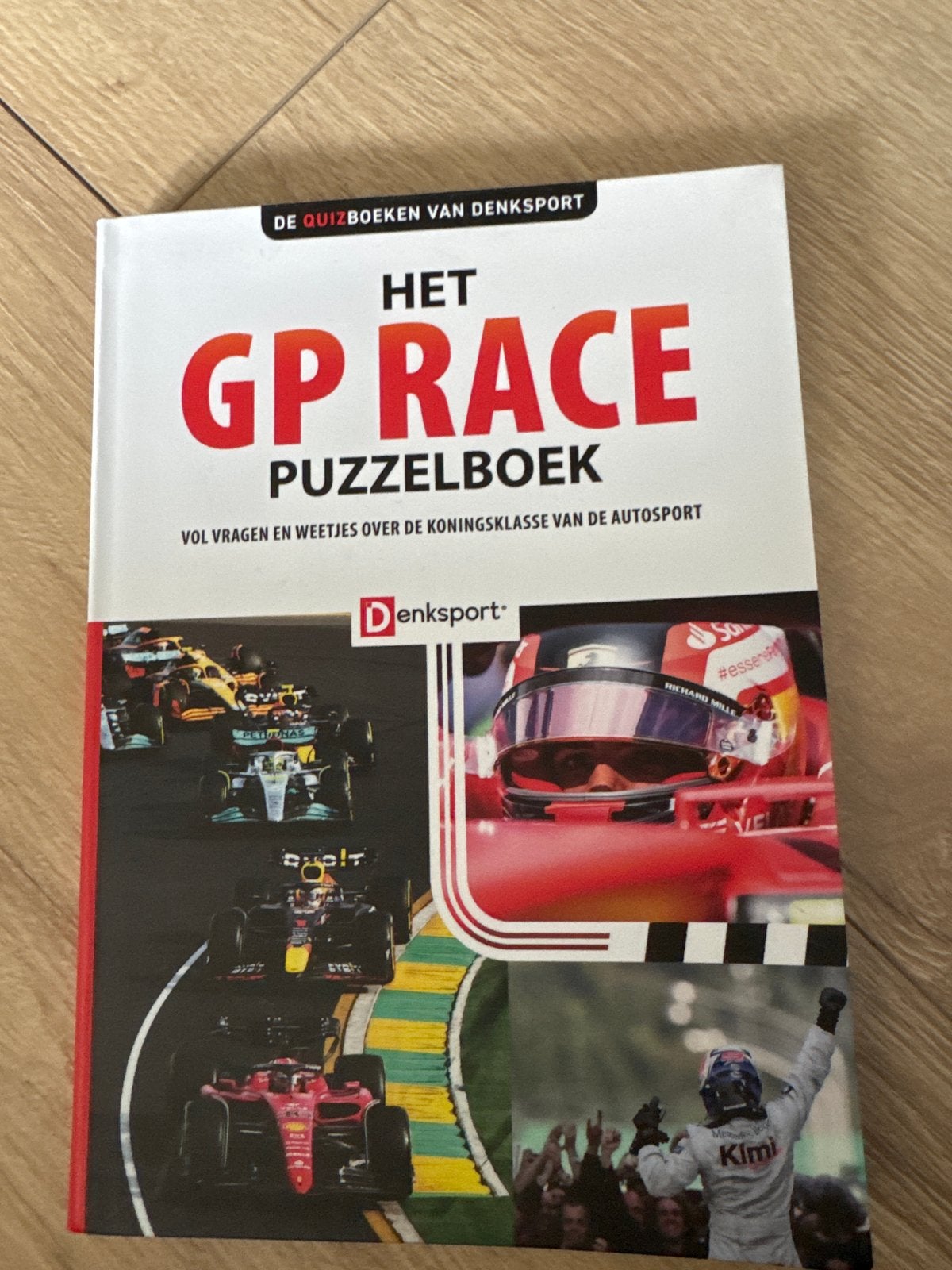 Het GP Race Puzzelboek - DenkSport, Ophalen of Verzenden, Nieuw