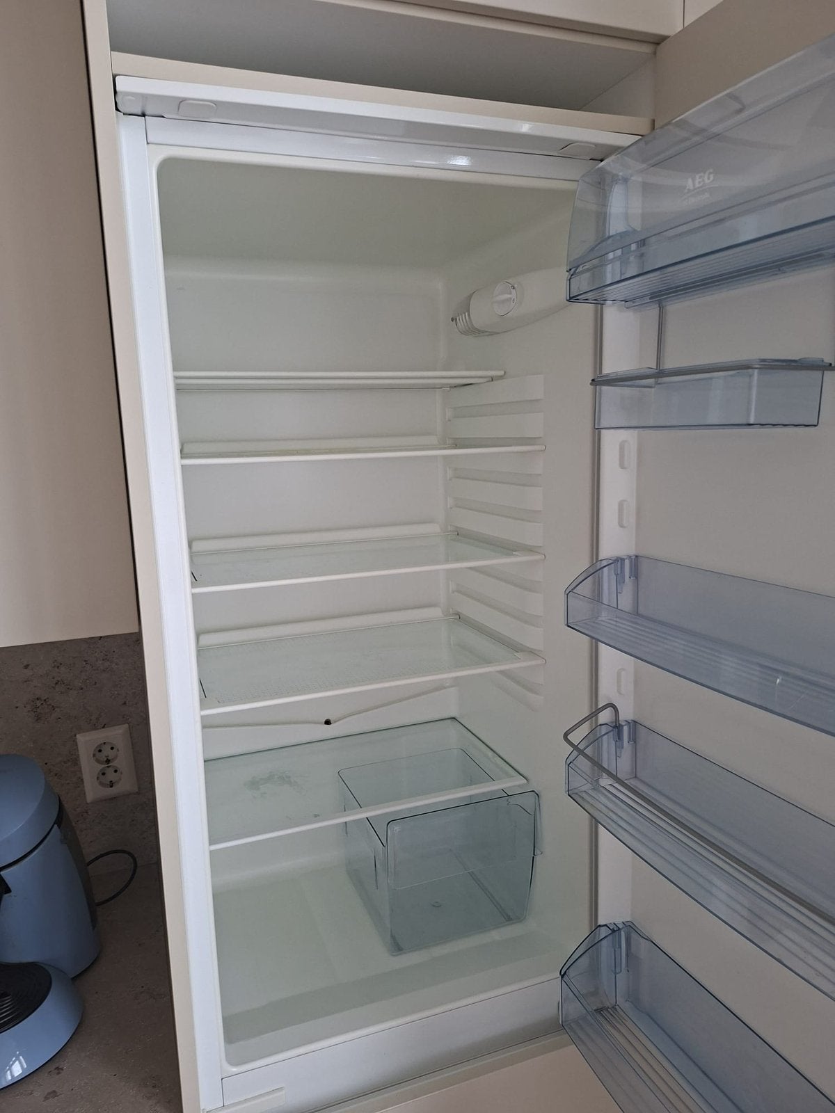 Inbouw combi koelkast en vriezer voorschoten, Witgoed en Apparatuur, Koelkasten en IJskasten, Ophalen, Gebruikt, 200 liter of meer