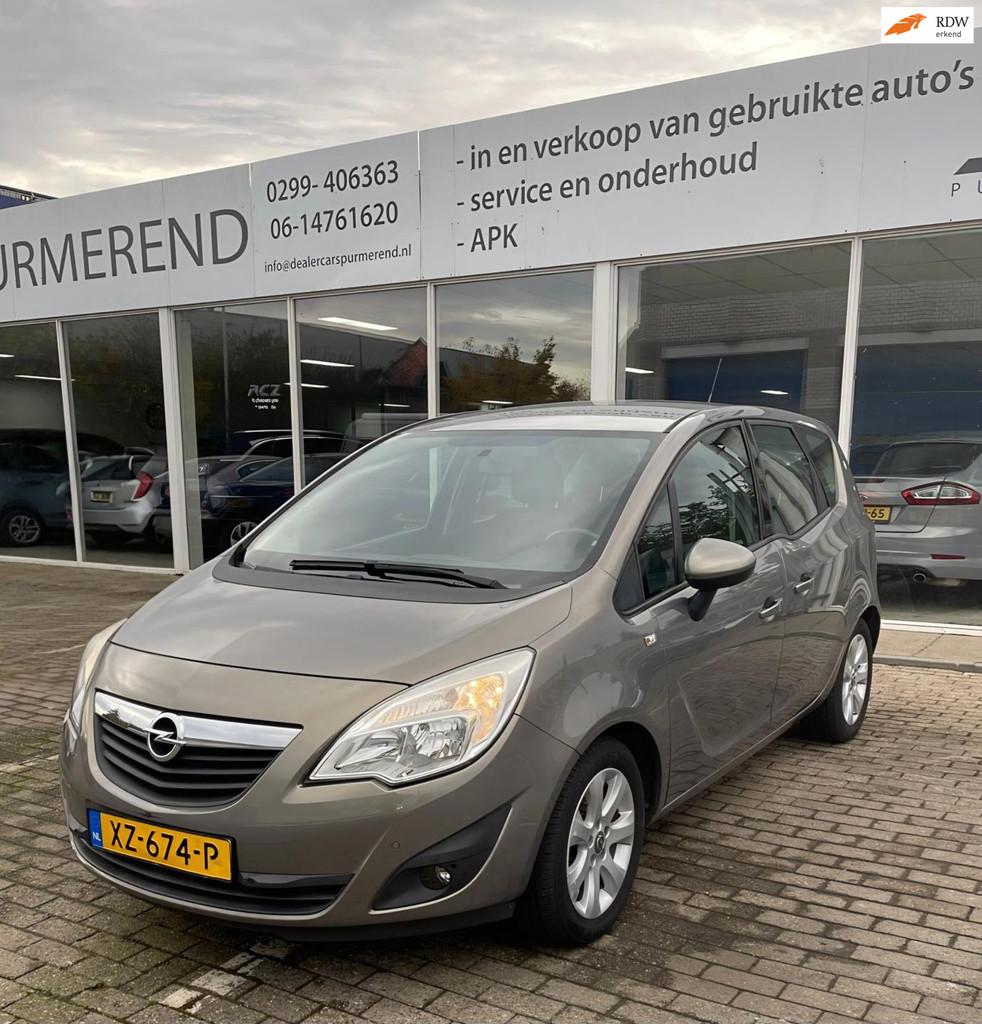 Opel Meriva 1.4 Turbo Cosmo, Auto's, Voorwielaandrijving, Euro 5, Gebruikt, 680 kg
