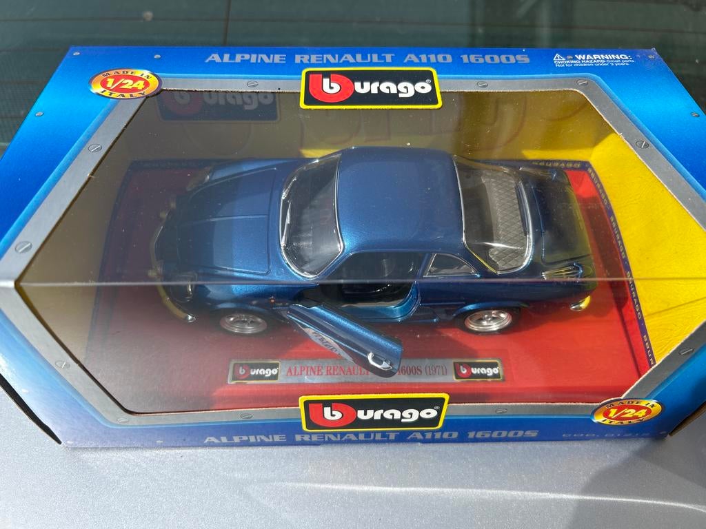 Burago Alpine Renault A110 1600S modelauto, Ophalen, Nieuw, 1:32 tot 1:50, Auto