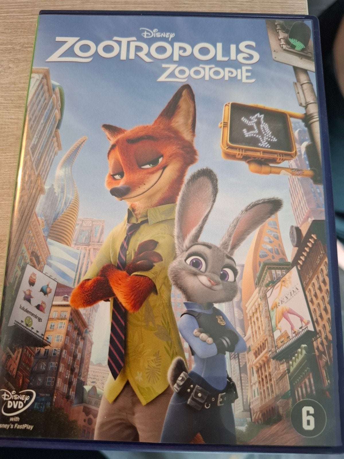 Disney Zootropolis (rugnr 59), Alle leeftijden, Ophalen of Verzenden, Zo goed als nieuw, Amerikaans