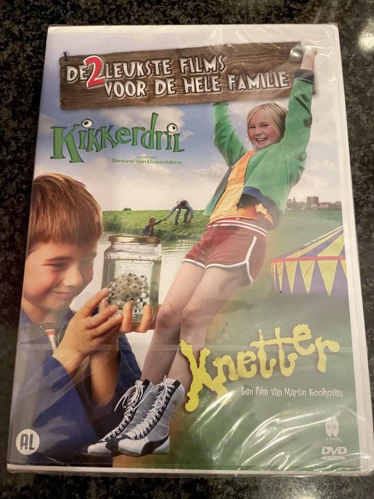 Kikkerdril en Knetter/ de 2 leukste films voor de hele famil, Ophalen of Verzenden, Nieuw in verpakking