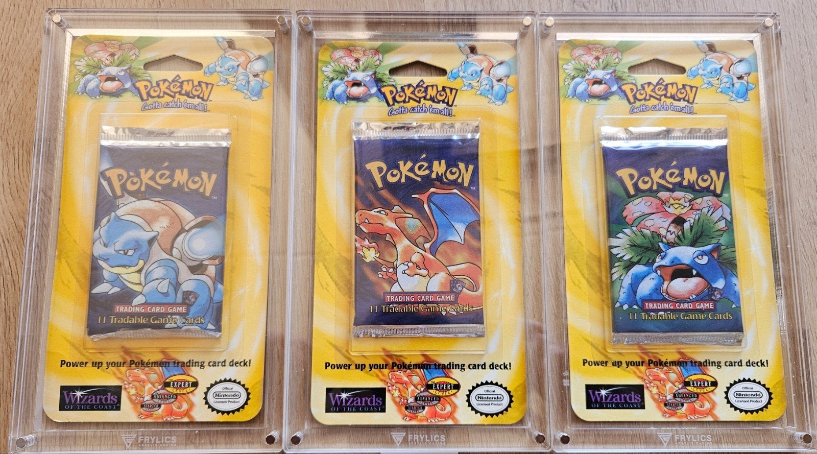 Potential shadowless blister artset base set, Ophalen, Booster