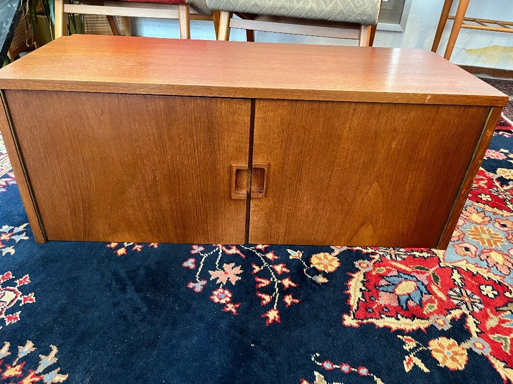 Vintage Teak Wandsysteem Kastje - Deens Design Stijl