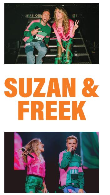 6 of 12x Suzan & Freek GelreDome 25 mei |  TOP Zitplaatsen, Tickets en Kaartjes, Drie personen of meer, Mei, Pop