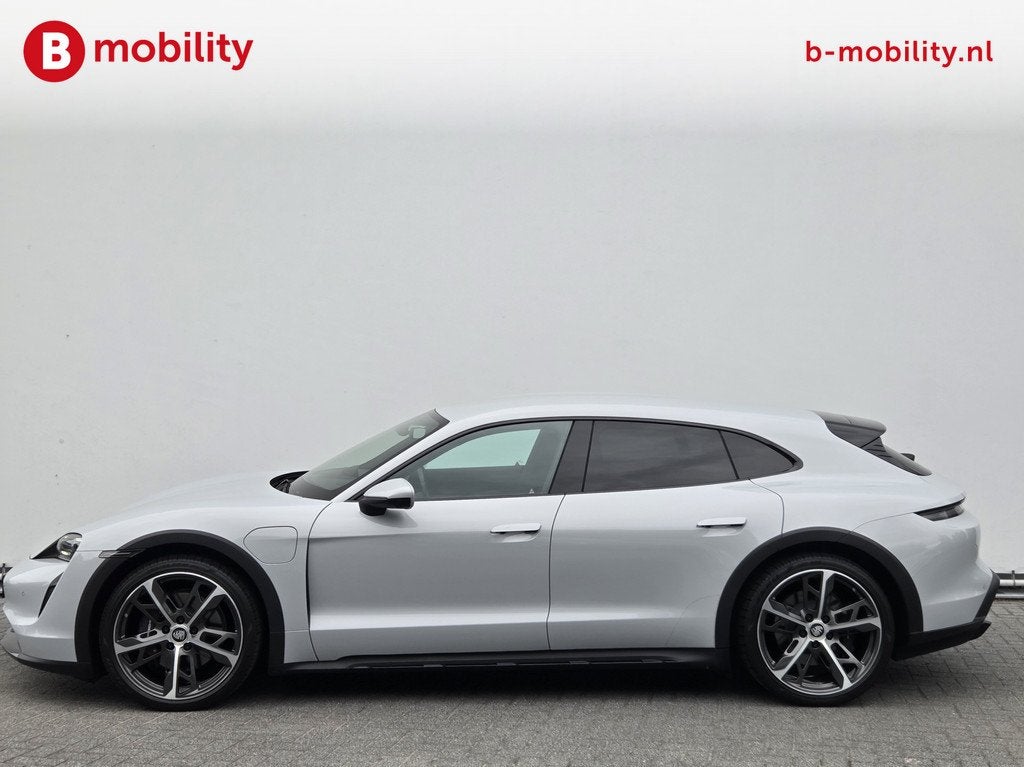 Porsche Taycan Cross Turismo 4 93 kWh Sport Chrono 5-Pers BO, Auto's, Porsche, Automaat, 419 km, Zwart, 110 €/maand