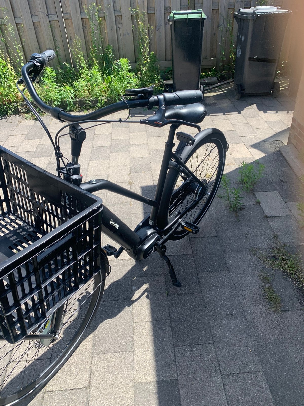 Union e-bike, Fietsen en Brommers, Ophalen, Gebruikt, 56 cm of meer, Handrem