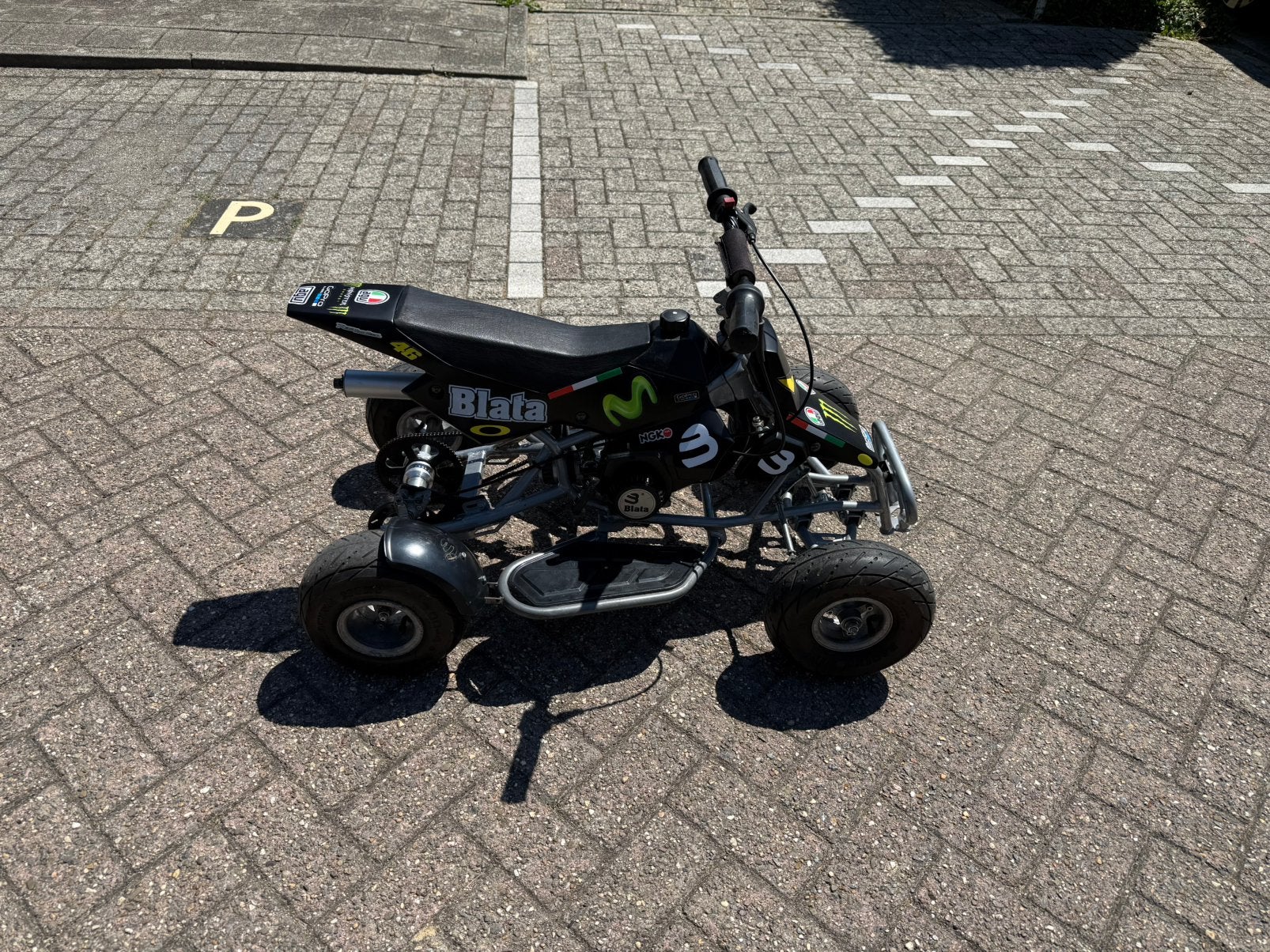 blata midiquadard quad, Fietsen en Brommers, Minibikes, Midibikes en Pitbikes, Gebruikt, Overige typen, Ophalen