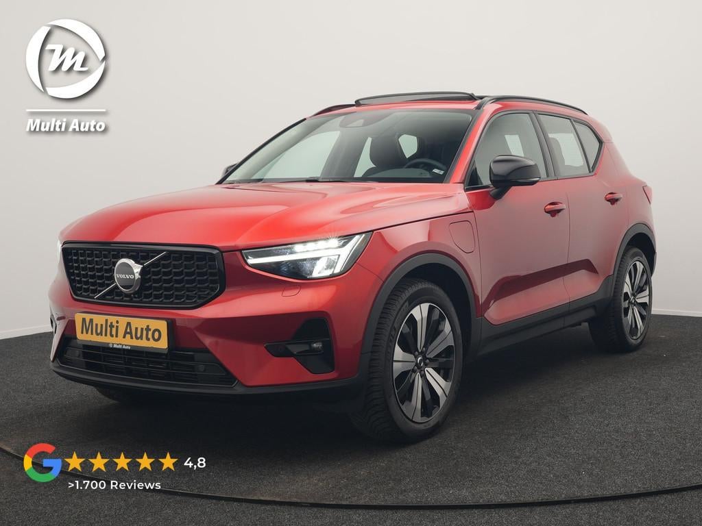 Volvo XC40 T4 Ultimate Dark PHEV 221pk Dealer O.H. | Trekhaa, Auto's, Volvo, Zwart, Bedrijf, Hybride Elektrisch/Benzine, 3 cilinders