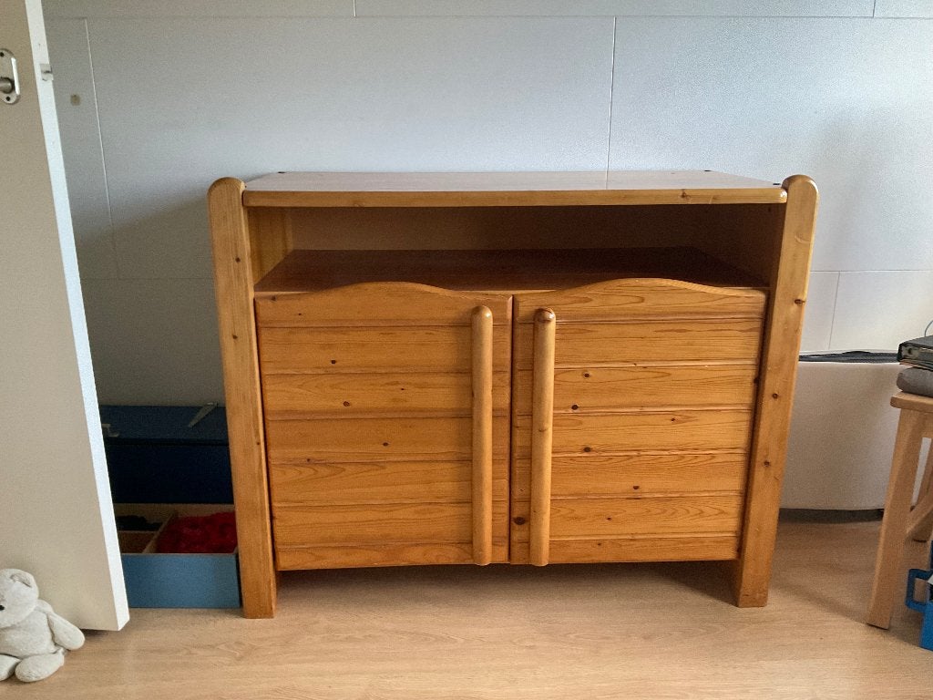 Kast, Ophalen, 100 tot 150 cm, Minder dan 100 cm, Grenenhout