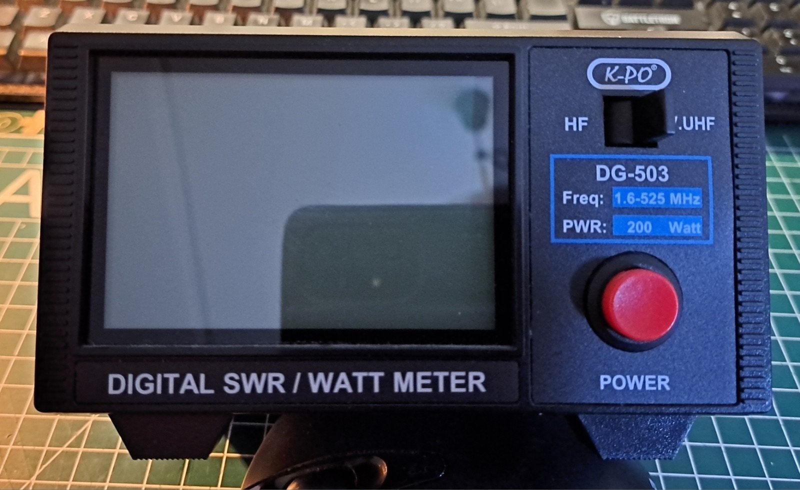 K-PO DG-503 Digital swr/watt mtr., Ophalen of Verzenden, Zo goed als nieuw, Zender en Ontvanger