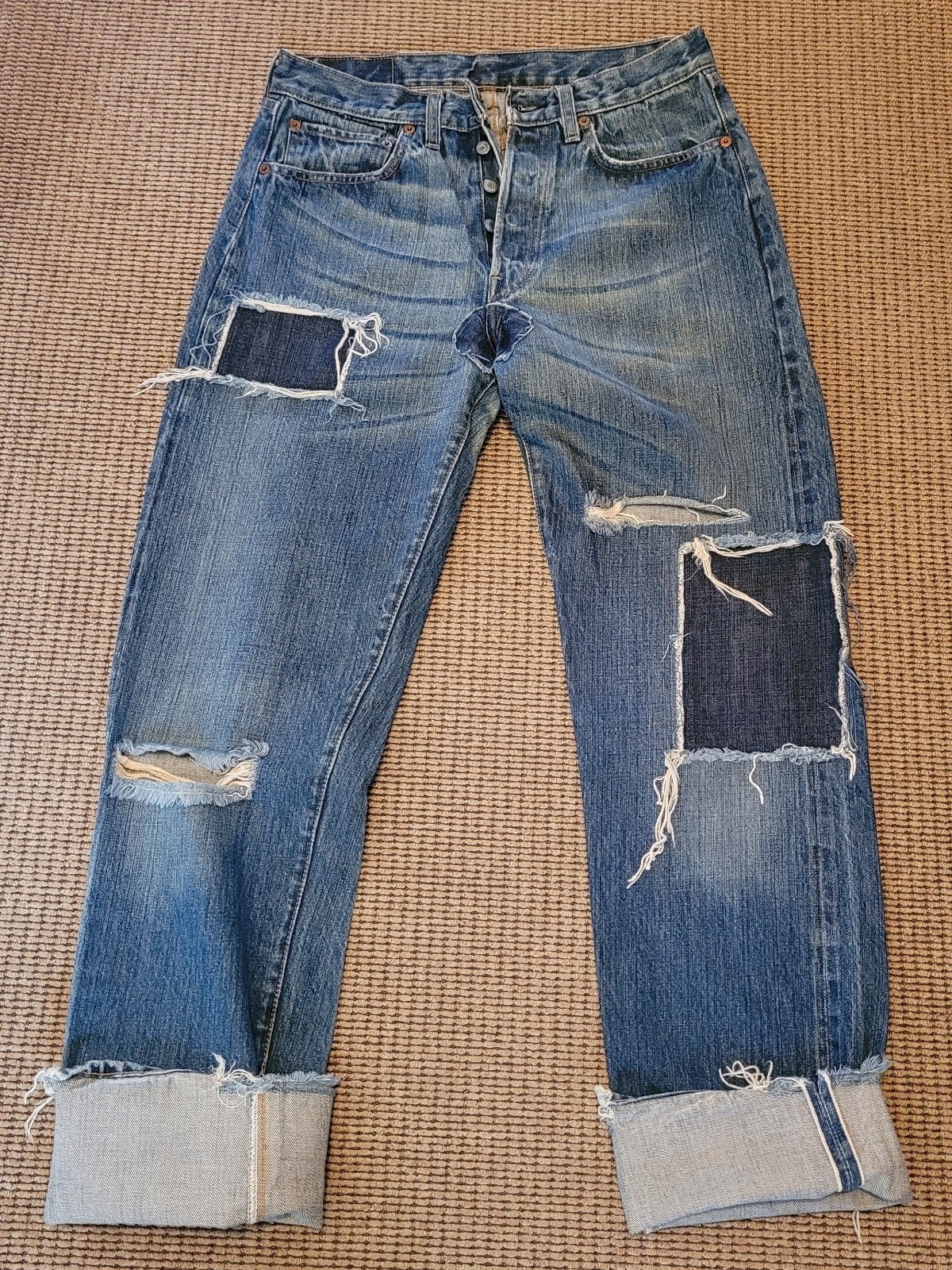 Levi's 501 Speciale Editie 2001 - W32 - Made in USA, Levi's, Blauw, Nieuw, W32 (confectie 46) of kleiner