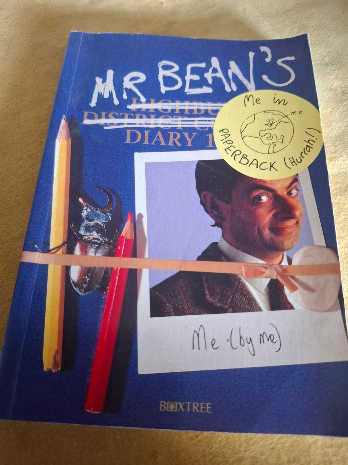Mr. Bean's Dagboek - Paperback, Ophalen of Verzenden, Zo goed als nieuw, Mr. Bean, Film, Tv en Media