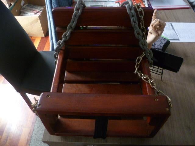 Zelf gemaakte schommel stoel te koop, Ophalen, Gebruikt, Schommel