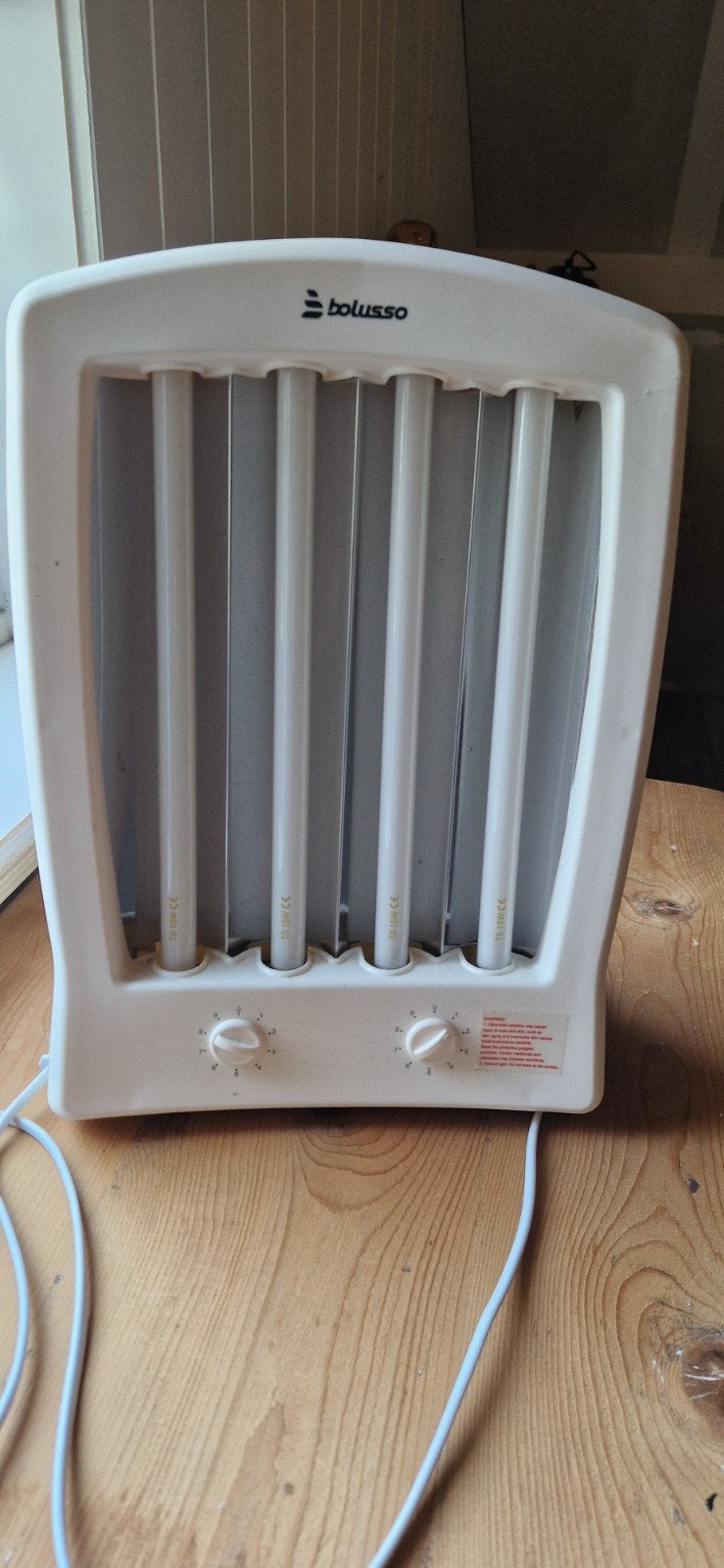 Gezichtsbruiner met brilletje, Witgoed en Apparatuur, Zonnebanken en Gezichtsbruiners, Ophalen, Zo goed als nieuw, Gezichtsbruiner
