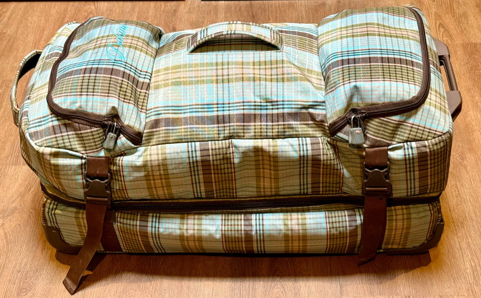 Dakine Split Roller 85L Reistas op Wielen, Ophalen of Verzenden, Zo goed als nieuw, Groen, 30 cm of meer