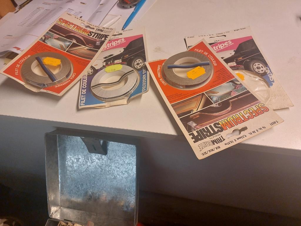 Vintage Auto Stripings Jaren 70/80, Ophalen of Verzenden