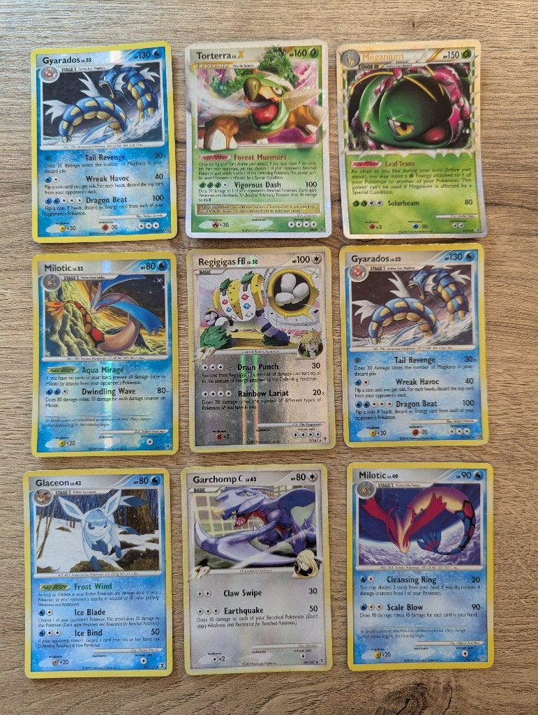 Pokémon kaartencollectie (344 kaarten) + 2 blikken & munt, Ophalen of Verzenden, Gebruikt, Meerdere kaarten