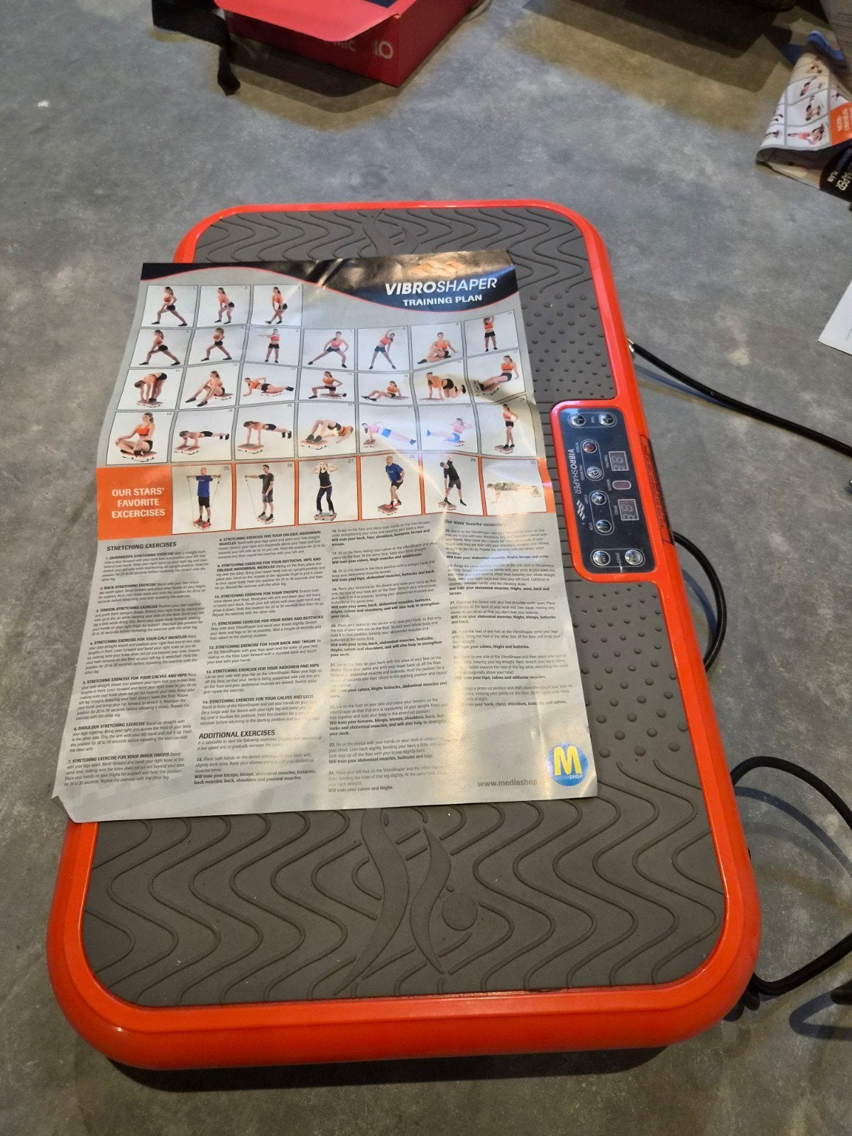 Vibroshaper trilplaat - Zo goed als nieuw, Ophalen, Zo goed als nieuw, Benen