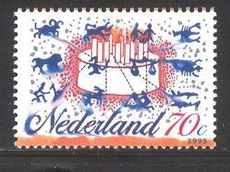 2702 - Nederland nvph 1646 postfris , Sterrenbeelden, Postzegels en Munten, Verzenden, Na 1940, Postfris
