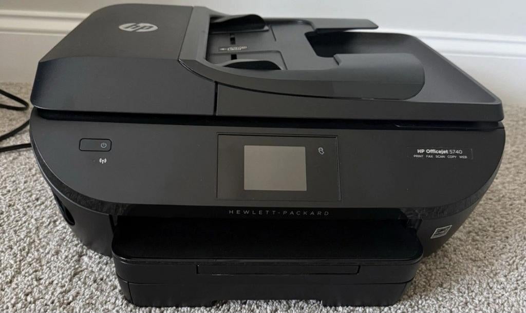 HP OfficeJet 5740 All-in-One Printer - Nieuw, Gebruikt, Inkjetprinter, All-in-one, Draadloos