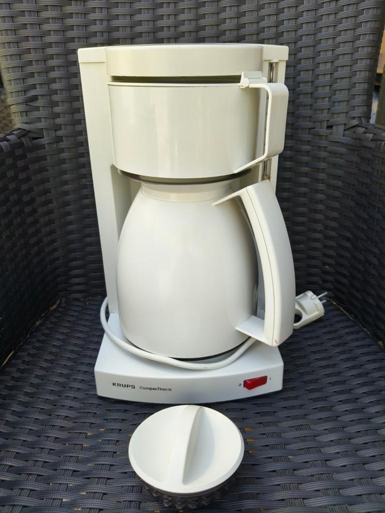 Krups CompactTherm Koffiezetapparaat met Thermoskan, Witgoed en Apparatuur, Koffiezetapparaten, Ophalen