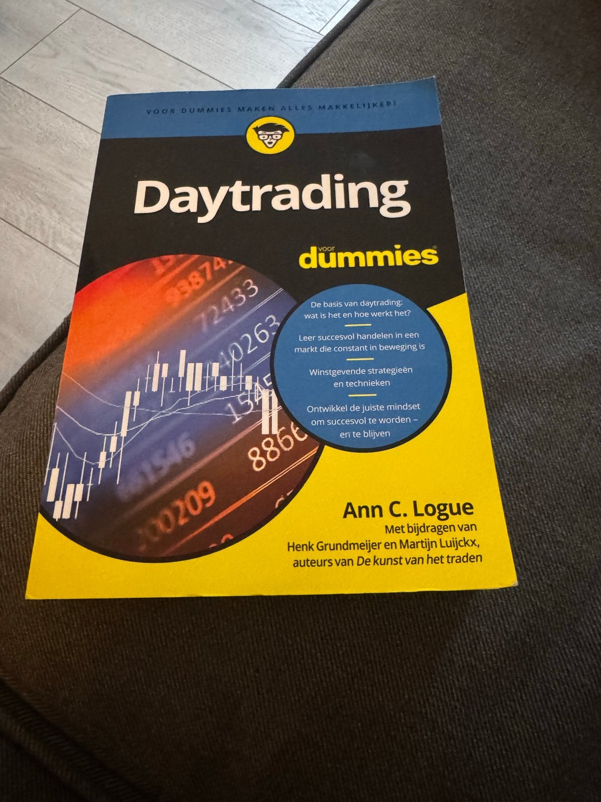 Daytrading voor Dummies - Ann C. Logue, Boeken, Ophalen of Verzenden, Gelezen, Geld en Beleggen