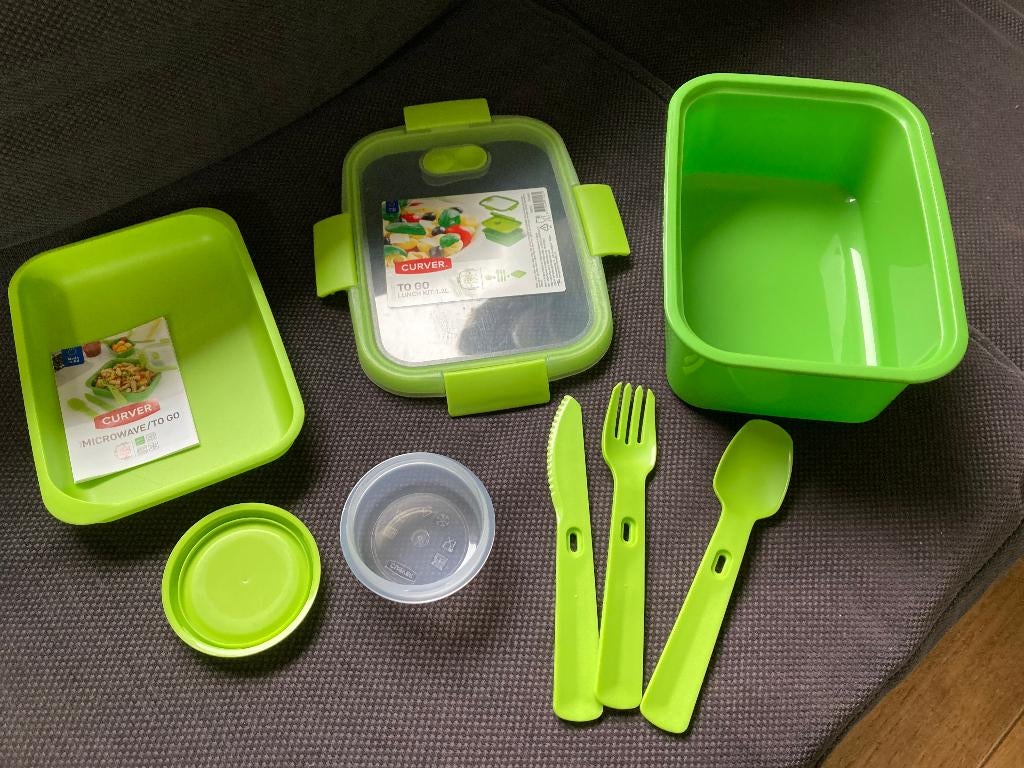 🥪 1.2L Curver to go lunchkit, Ophalen of Verzenden, Nieuw