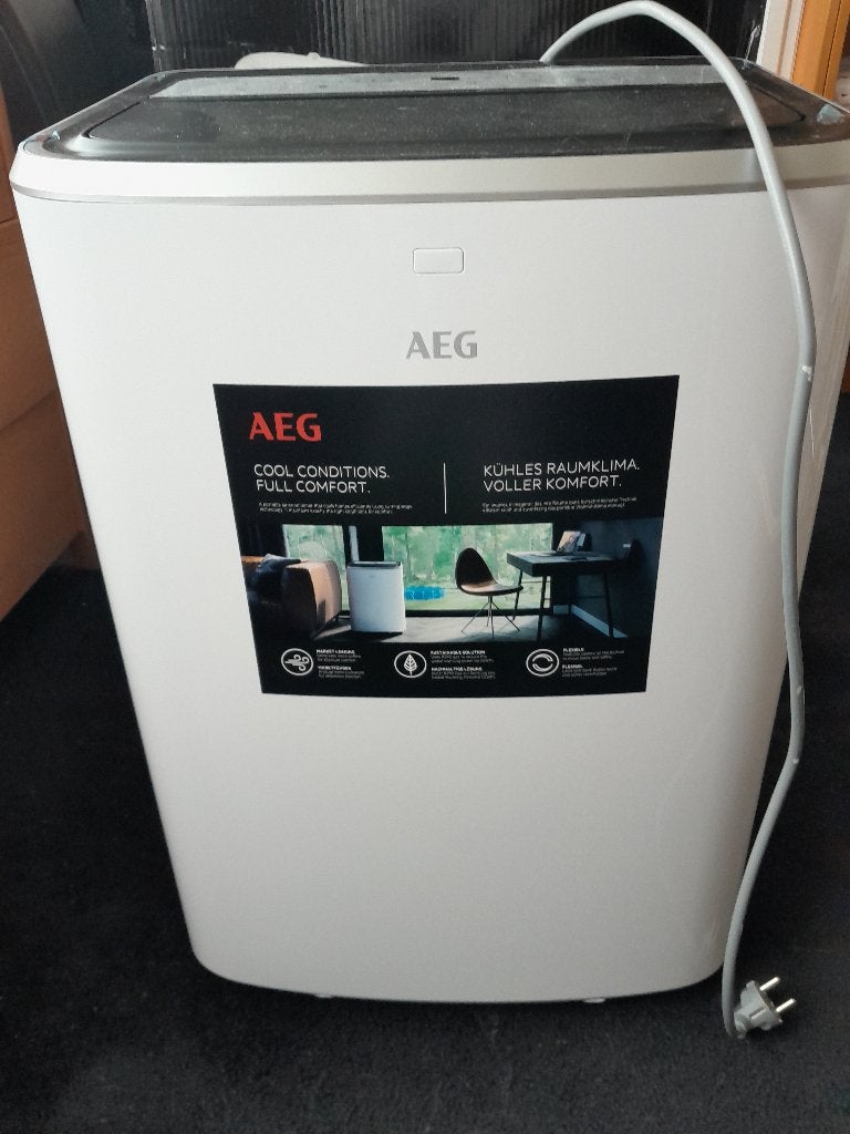 Mobiele airco - (nieuw), Ophalen, Minder dan 60 m³, Energieklasse A of zuiniger, Nieuw