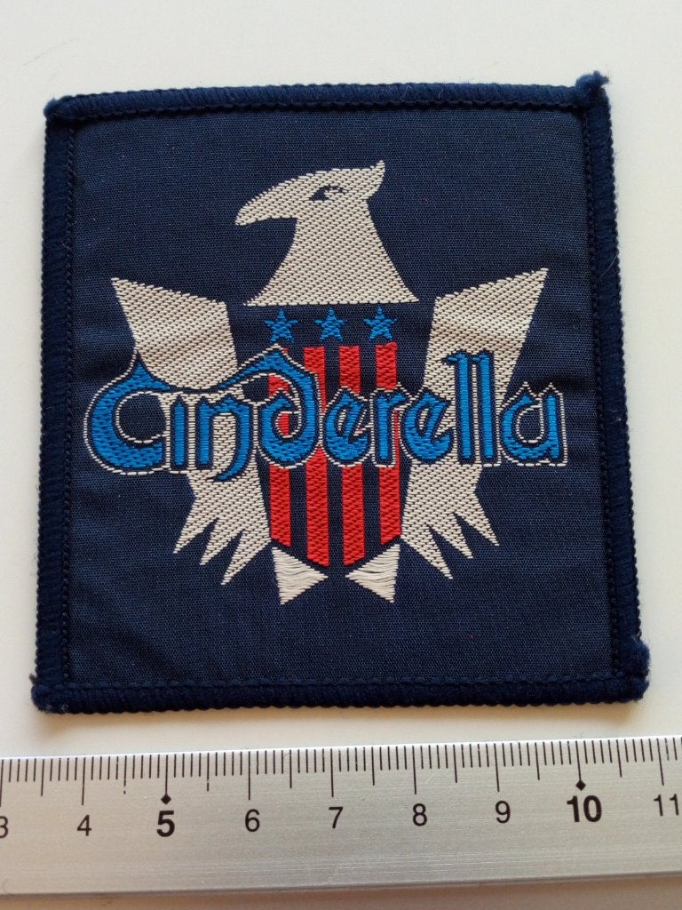 Cinderella vrij  zeldzame vintage 80's patch c 290, Verzenden, Nieuw, Kleding